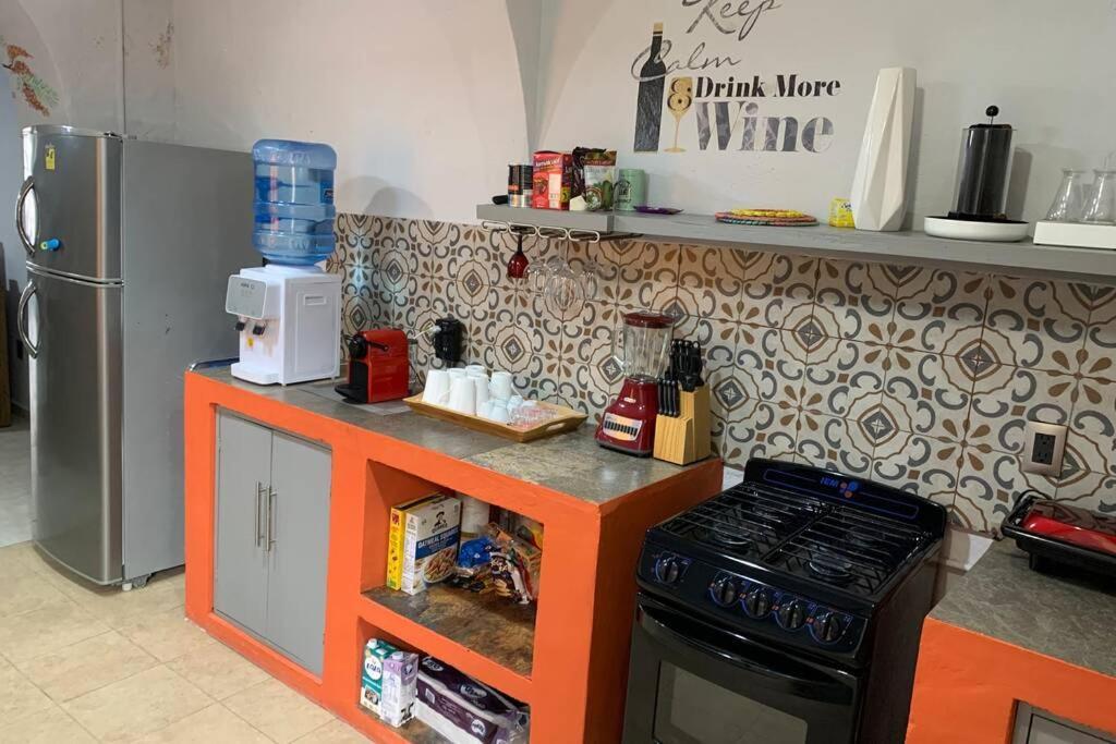 Casa El Flamboyan Dentro De La Ciudad Amurallada Campeche Kültér fotó